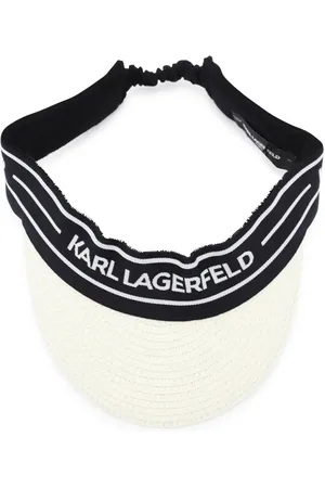 Karl Lagerfeld Sonnenblende mit Logo-Streifen