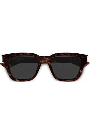 Saint Laurent Sonnenbrille mit eckigem Gestell