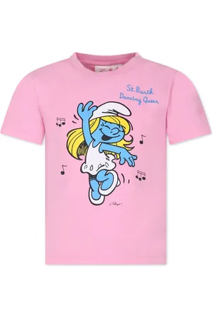 MC2 SAINT BARTH T-Shirt mit Schlumpfine-Print
