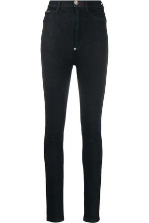 Philipp Plein Jeggings mit hohem Bund