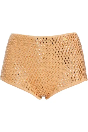 Retrofete Gehäkelte Shorts