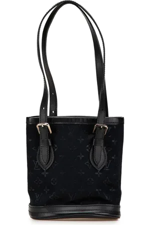 LOUIS VUITTON 2001 mini Monogram Beuteltasche aus Satin