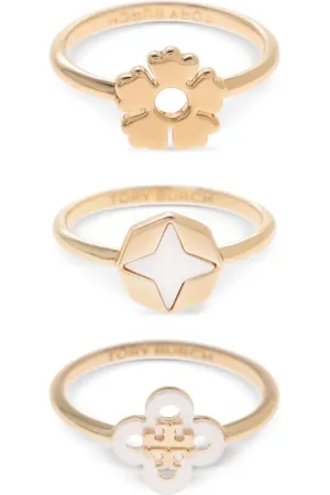 Tory Burch Ring mit Anhängern (3er-Set)