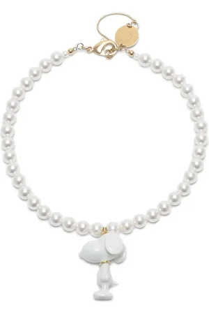 ANDRES GALLARDO Snoopy & Pearls Halskette