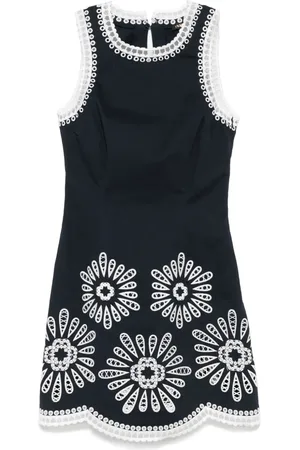 Maje Embroidered mini dress