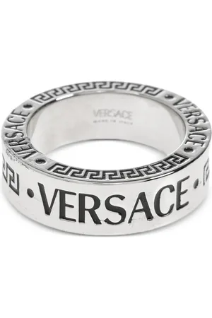 VERSACE Ring mit Logo-Gravur
