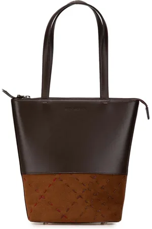 Burberry 2000-2017 Tote Bag aus Kalbsleder und Wildleder