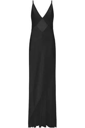 RACHEL GILBERT Venus Abendkleid mit V-Ausschnitt