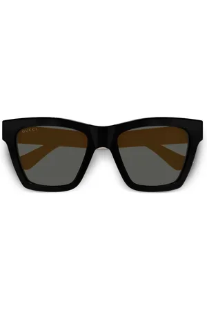 Gucci Sonnenbrille mit eckigem Gestell