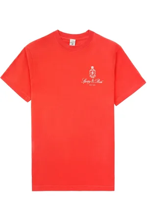 Sporty & Rich Vendome T-Shirt mit Logo-Print