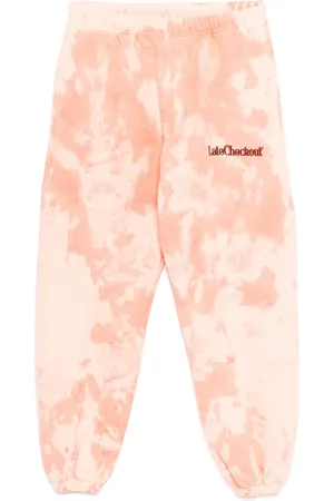 Stain Shade Hose mit Batikmuster