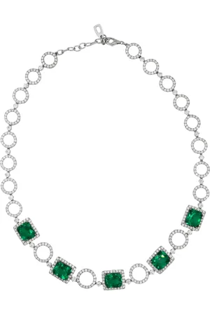 Juwelina Paris Rubain Halskette aus Sterlingsilber