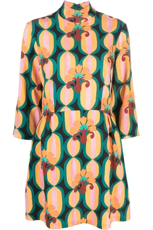 La DoubleJ Minikleid mit geometrischem Print