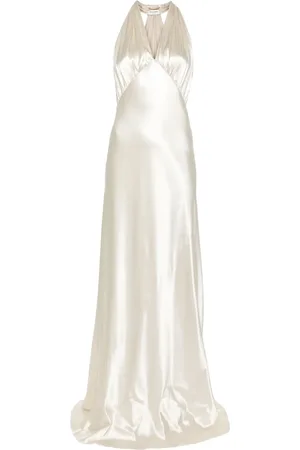 Saint Laurent Maxikleid aus Satin