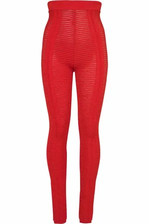 Balmain Leggings mit hohem Bund