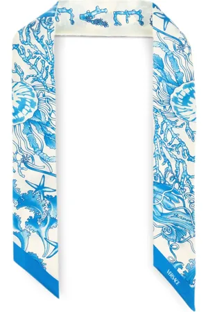 VERSACE Schal mit Print