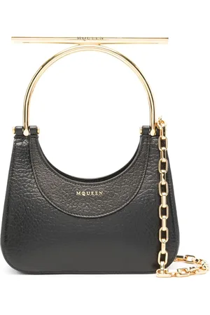 Alexander McQueen Mini Cross-Bar Tote Bag