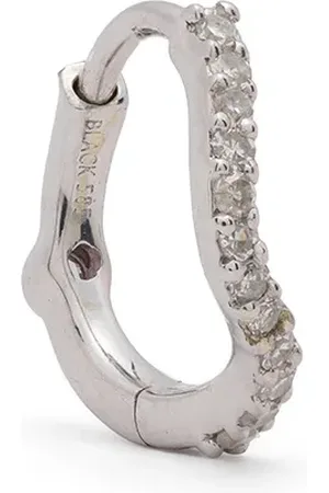 Maria Black 14kt Weißgoldohrringe mit Diamanten