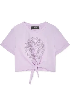 VERSACE Medusa Head T-Shirt mit Twist-Detail