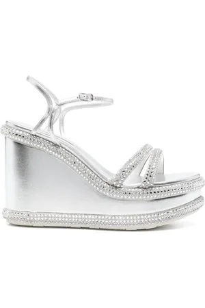 Casadei Sandalen mit Kristallen 110mm