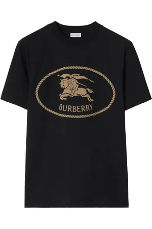 Burberry T-Shirt mit Knight-Stempel
