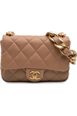 CHANEL 2021-2024 kleine gesteppte Funky Town Flap Schultertasche