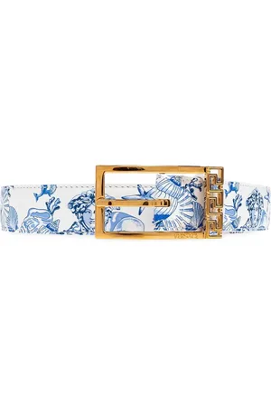 VERSACE Gürtel mit Coral Theater-Print