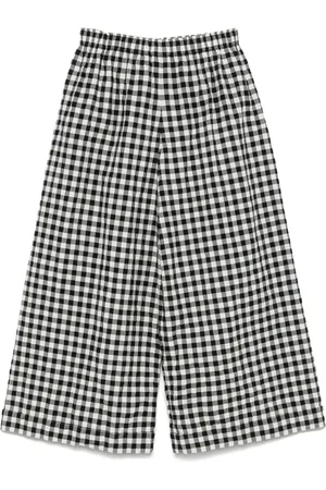DANIELA GREGIS Hose mit Vichy-Karo