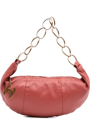 CHANEL 2002-2003 CC Ring Tasche aus Lammleder