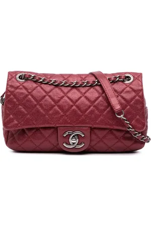 CHANEL 2012 mittelgroße Easy Flap Schultertasche mit Steppung