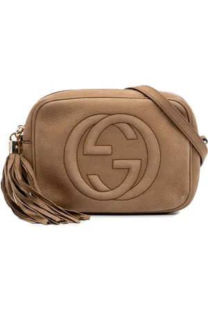 Gucci 2016-2024 Soho Disco Umhängetasche aus Leder