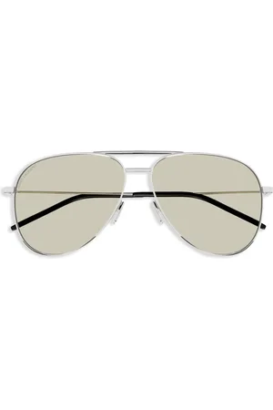 Saint Laurent Getönte Pilotenbrille