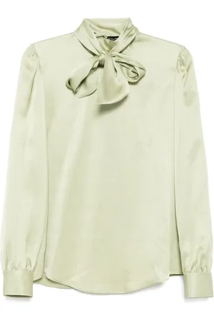 Tom Ford Satinbluse mit Schleifendetail