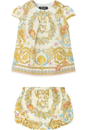 VERSACE Underwater Barocco Kleid