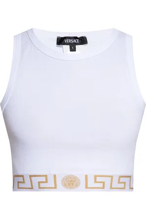 VERSACE Trägershirt mit Greca-Motiv