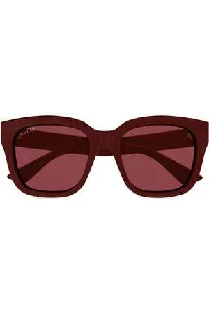 Gucci Sonnenbrille mit eckigem Gestell