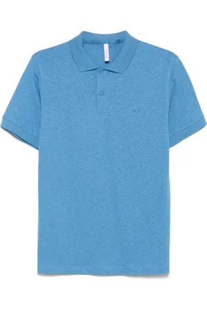sun68 Poloshirt mit Logo-Stickerei