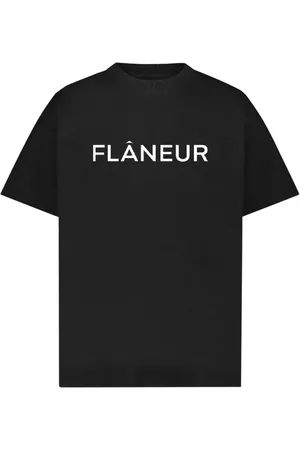 FLÂNEUR Logo-print T-shirt