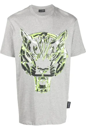 Philipp Plein Chrome Tiger T-Shirt