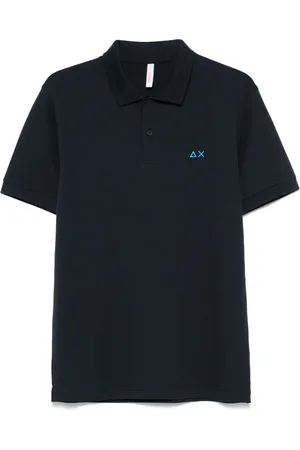 sun68 Poloshirt mit Blumen-Print