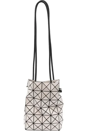 Issey Miyake Beuteltasche mit geometrischem Muster