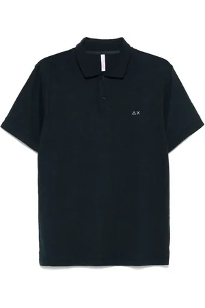 sun68 Poloshirt mit Logo-Stickerei