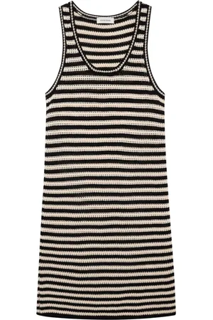 ANINE BING Minikleid mit Lochmuster
