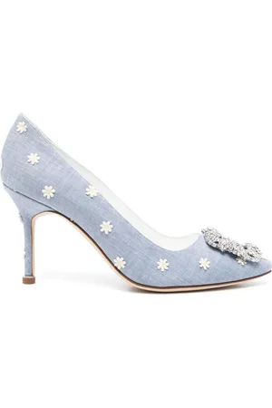 Manolo Blahnik Hangisi Pumps 85mm