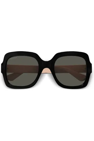 Gucci Sonnenbrille mit Oversized-Gestell