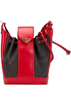 Saint Laurent 20th Century Beuteltasche aus beschichtetem Canvas