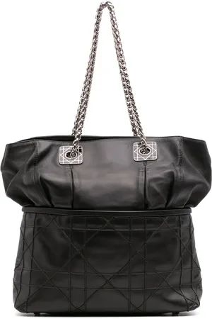 Dior 2011 Cannage So Dior Chain Tote Bag aus Lammleder
