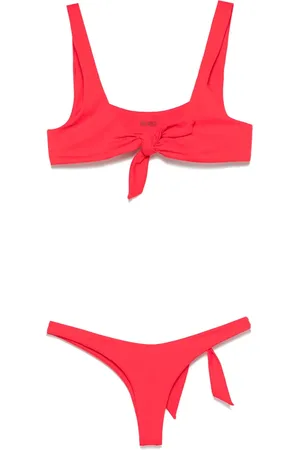 The Attico Bikini mit Knotendetail