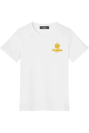 VERSACE T-Shirt mit Logo-Verzierung