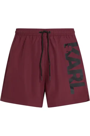 Karl Lagerfeld Badeshorts mit Logo-Print
